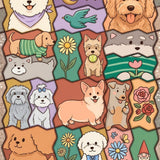 Cartoon Dog Illustrations finished artwork