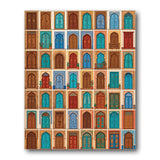 Ornate Colorful Doors Paint by Numbers Kit