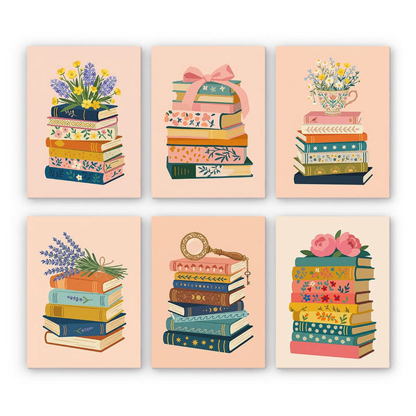 Floral Book Stacks Mini Paint by Numbers Set – Creative Vibes Dubai