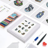 Astronaut Diamond Painting Kit detail