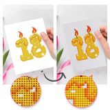 Birthday Diamond Painting Kit detail