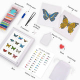 Butterfly No.3 Diamond Painting Kit detail