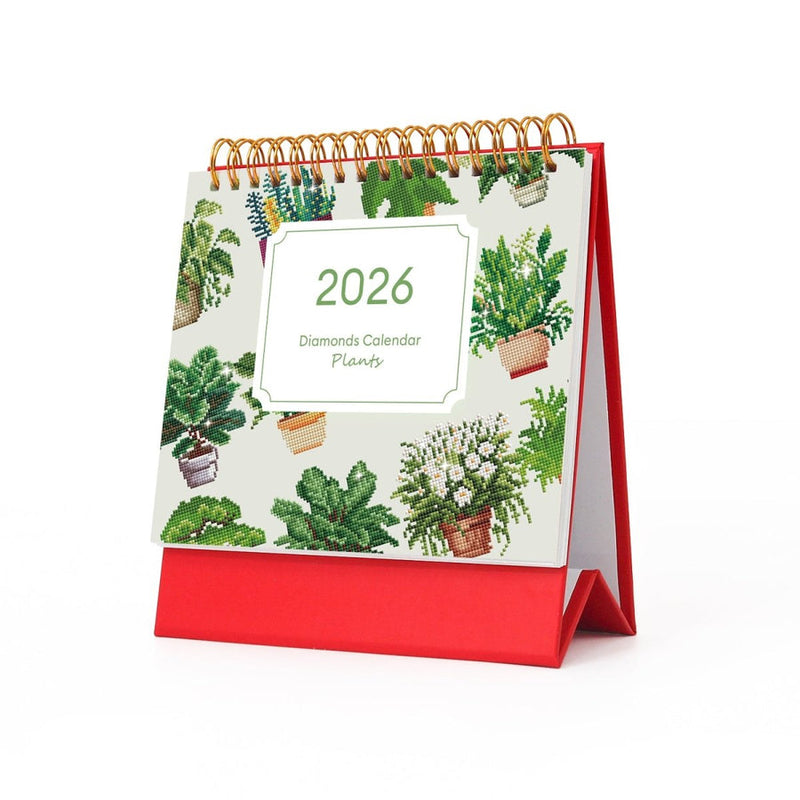 Calendar Plants Diamond Painting Kit