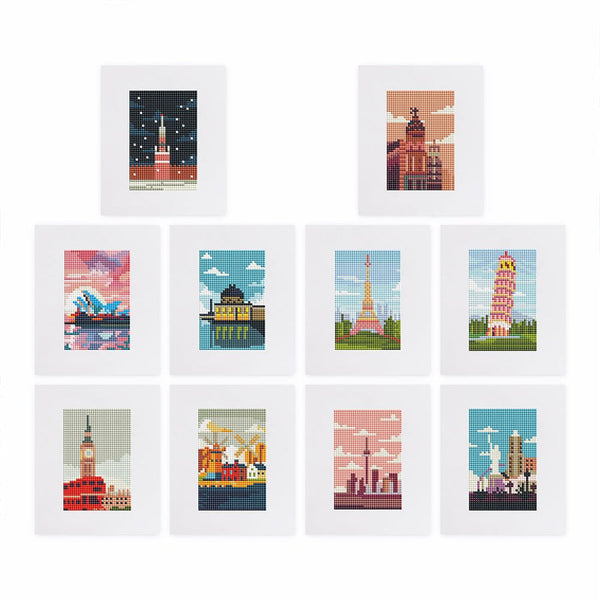 Cityscape Diamond Painting Kit – Creative Vibes Dubai