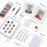 Cityscape Diamond Painting Kit detail