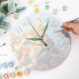 Cat silent wall clock paint-by-numbers — Creative Vibes Dubai (view 5)