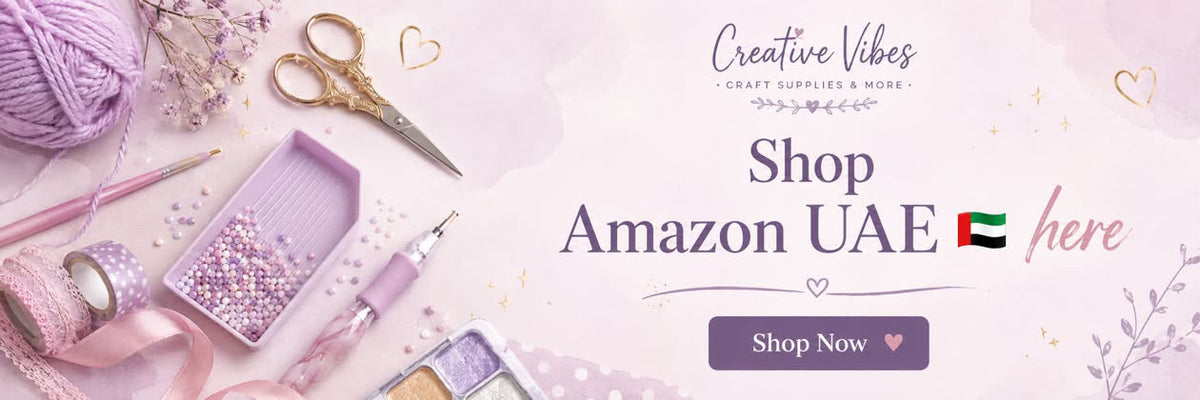 Creative Vibes — Shop our craft supplies on Amazon UAE