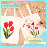 DIY Painting Tote Bag kit contents