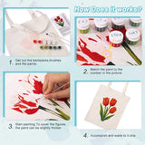 DIY Painting Tote Bag design detail