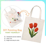 DIY Painting Tote Bag blank canvas