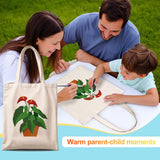 DIY Paint Your Own Tote Bag No.10 - detail