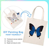 DIY Painting Tote Bag front view