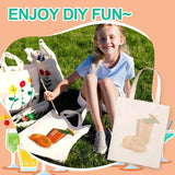 DIY Paint Your Own Tote Bag No.12 - detail