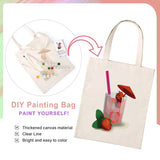 DIY Paint Your Own Tote Bag No.13 - detail