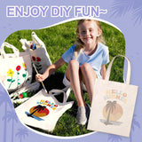 DIY Paint Your Own Tote Bag No.15 - detail