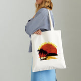 diy painting bag tote no.16 - held up
