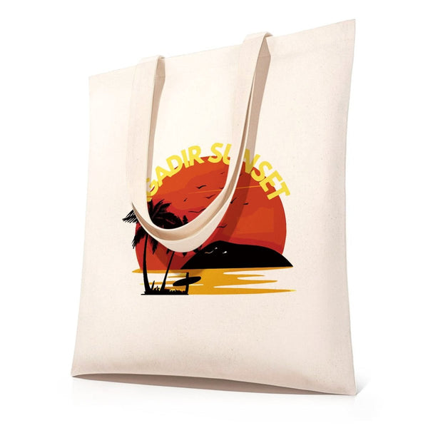 diy painting bag tote no.16 - autumn sunset design – Creative Vibes Dubai