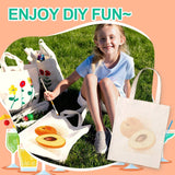 diy painting bag tote no.17 - numbered template