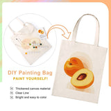 diy painting bag tote no.17 - close up