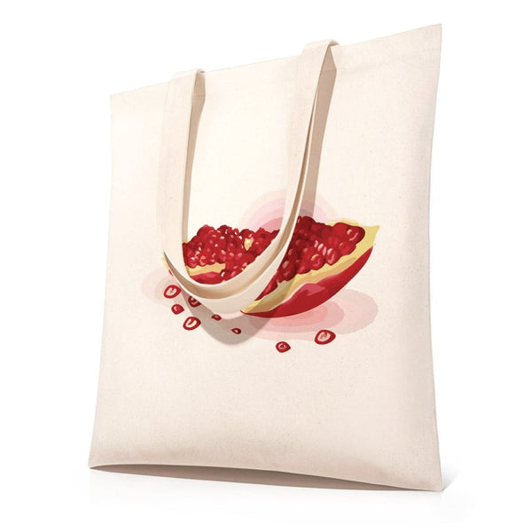 diy painting bag tote no.18 - pomegranate design – Creative Vibes Dubai