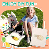 diy painting bag tote no.19 - worn outdoors