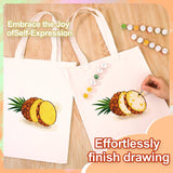 diy painting bag tote no.19 - held up
