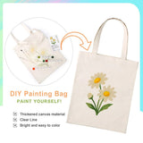 DIY Painting Tote Bag painted design