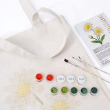 DIY Painting Tote Bag with paints