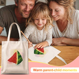 diy painting bag tote no.20 - worn outdoors