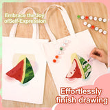 diy painting bag tote no.20 - held up