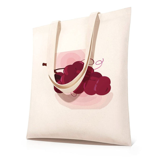 DIY Painting Bag No.21 strawberry — paint your own cotton tote – Creative Vibes Dubai