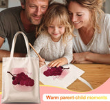 DIY Paint Your Own Tote Bag No.21 - detail