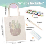 DIY Paint Your Own Tote Bag No.22 - detail