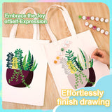 DIY Paint Your Own Tote Bag No.22 - detail