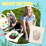 DIY Paint Your Own Tote Bag No.22 - detail