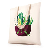 DIY Painting Bag No.22 succulents — paint your own cotton tote