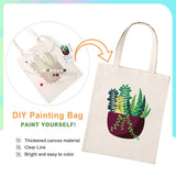 DIY Paint Your Own Tote Bag No.22 - detail