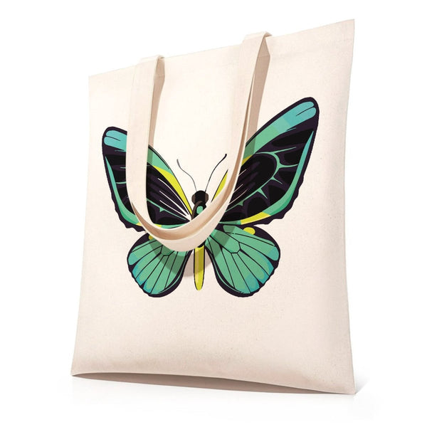 DIY Painting Bag No.23 birds on a wire — paint your own cotton tote