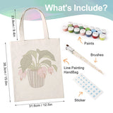 DIY Paint Your Own Tote Bag No.24 - detail