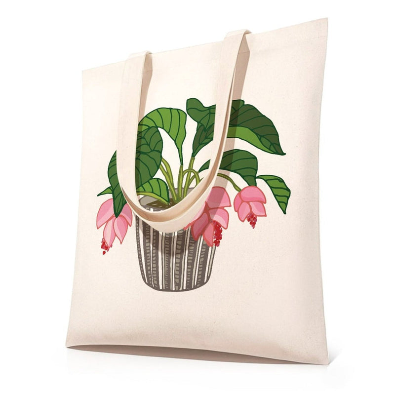 DIY Painting Bag No.24 abstract — paint your own cotton tote