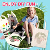 DIY Paint Your Own Tote Bag No.24 - detail