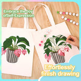 DIY Paint Your Own Tote Bag No.24 - detail
