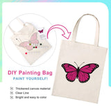 DIY Painting Tote Bag painted example