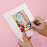 Door Diamond Painting Kit detail