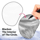 Yoga Lotus Pose Circle Dot Painting Kit — how the dotting technique works