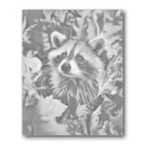 Raccoon Peeking dot painting kit