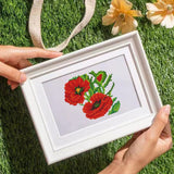 Flower Diamond Painting Kit detail