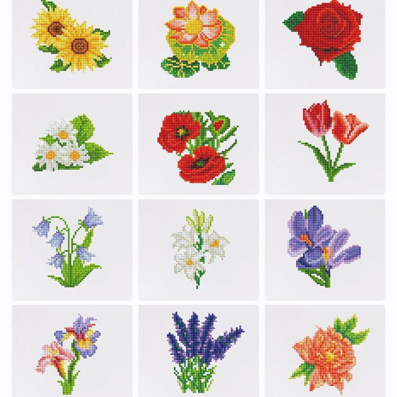 Flower Diamond Painting Kit