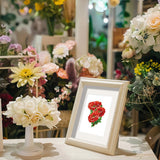 Flowers No.2 Diamond Painting Kit detail