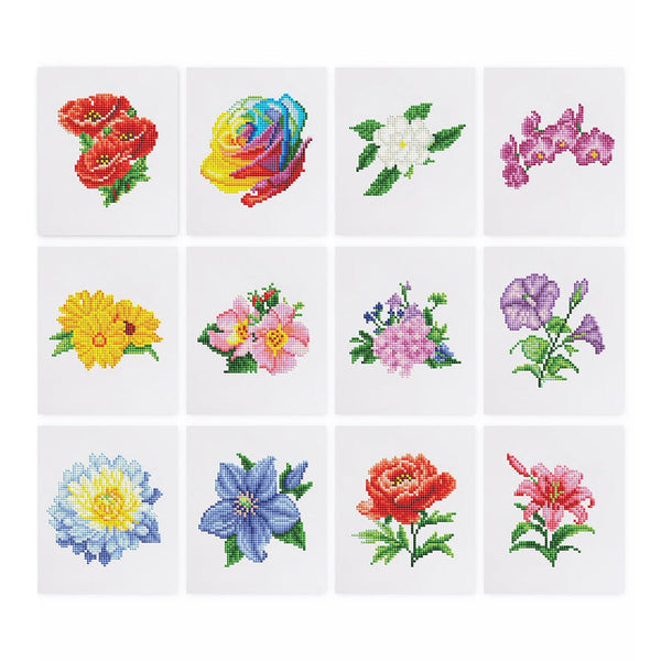 Flowers No.2 Diamond Painting Kit – Creative Vibes Dubai